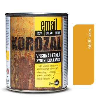 Korozal EMAIL 6600 okrový 0,75kg