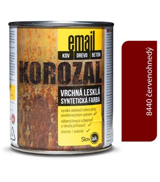 Korozal EMAIL 8440 červenohnedý 3 kg