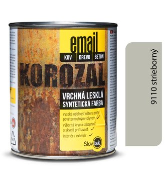 Korozal EMAIL 9110 strieborný 0,75kg