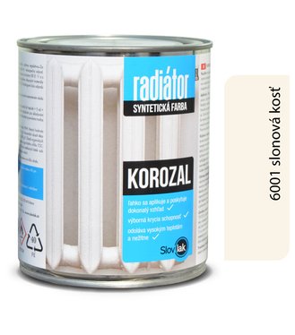 Korozal radiátor slonová kosť 6001 0,75kg