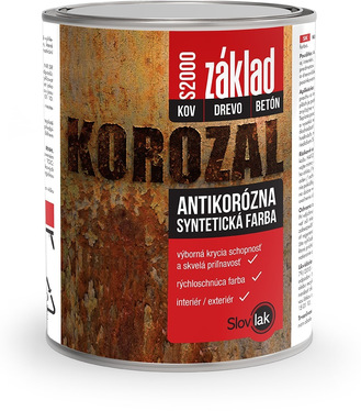 Korozal ZÁKLAD 0199 čierny 1kg