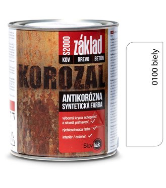 Korozal Základ S2000 0100 biely 5kg