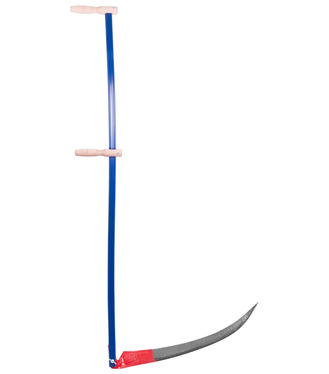 Kosa EURO 60cm kovaná + kovové kosisko na trávu, dĺžka násady 145cm