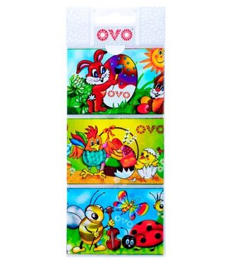 Košieľky na vajíčka OVO Beránci smršťovacie