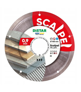 Kotúč diamantový rezací 100mmx22.23 Distar Scalpel 0.9mm