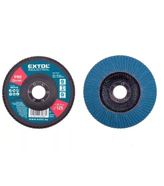 Kotúč lamelový šikmý zirkón 125mm P80