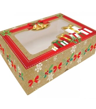Krabička skladacia na koláče medium 22x15x5cm