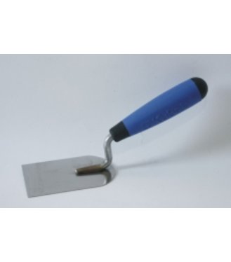 Kubala lyžica štukatérska nerezová, 100mm, dvojzložková rúčka G5