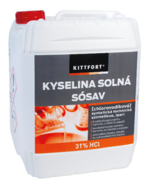 Kyselina solná 2l HCL Kittfort