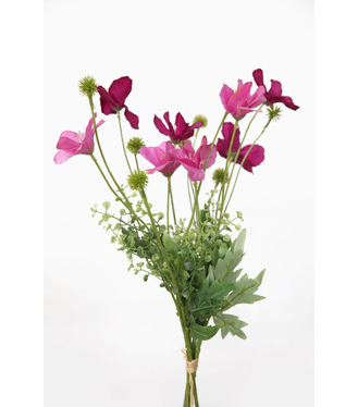 Kytica cyklámenová mix umelá 60cm