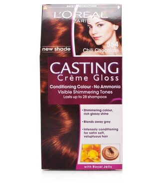 L´Oreal Casting Creme Gloss Farba na vlasy č.554 Chilli čokoláda