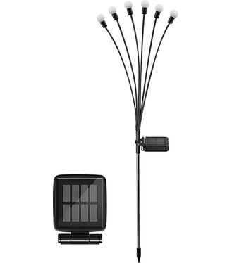 Lampa Strend Pro Garden Firefly solárna 6x LED nerez 72cm