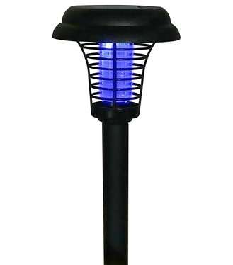 Lampa Strend Pro MOKI 57 proti hmyzu a komárom solárna UV+biela LED 13x42cm AA