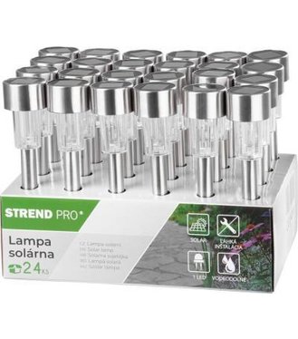 Lampa Strend Pro Solar Adria 1 LED nerez 4,7x30,5cm