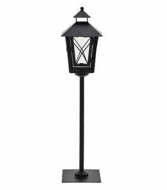 Lampáš stojaci 18x18x106cm kov čierny