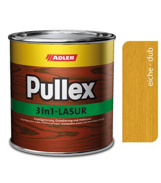 Lazúra Pullex 3v1 0.75l eiche
