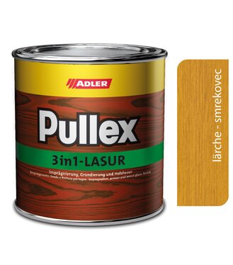 Lazúra Pullex 3v1 0.75l lärche