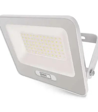 LED reflektor GLARO 50W, biely, IP65, 5000 lm, neutrálna biela