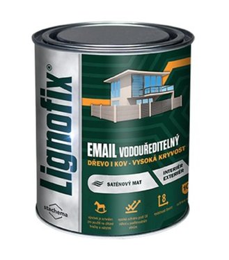 Lignofix EMAIL vodouriediteľná kávová 0,75l