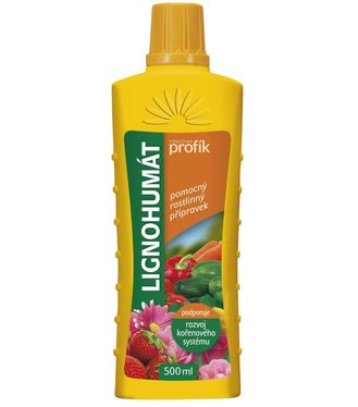 Lignohumát Profík pomocný rastlinný prípravok k rozvoju koreňového systému 500ml