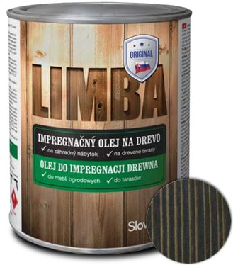LIMBA impregnačný olej na drevo palisander 2,5l