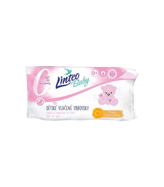 Linteo Baby Soft&Cream Vlhčené utierky 72ks