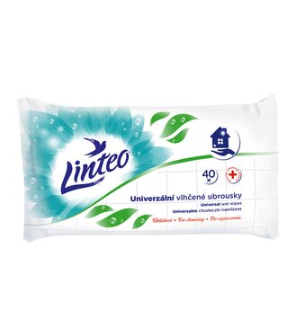 Linteo Vlhčené utierky antibakteriálne 40ks