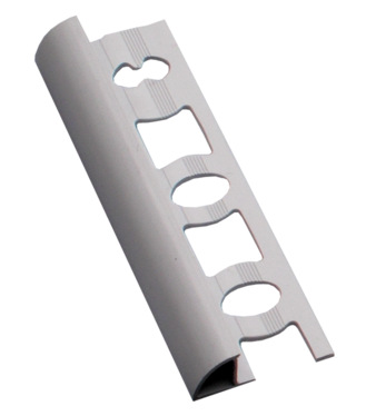 Lišta L 8mm PVC ľadovobiela 250cm