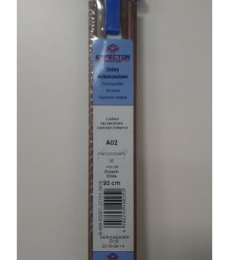 Lišta prechodová A02/Orech Chile 0,93m