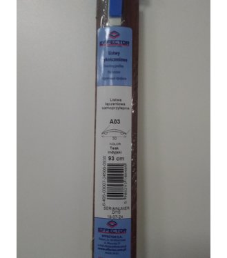 Lišta prechodová A03/Teak Indický 0,93m