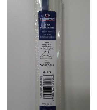 Lišta prechodová A13/Sosna Biela š40mm/93cm, samolepiaca