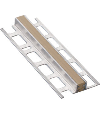 Lišta T 26x8mm hliník elox šampanský matný 250cm