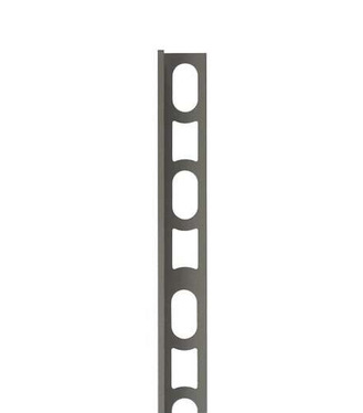 Lišta ukončovacia L 114 10mm antracit 2.7m