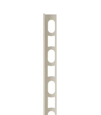 Lišta ukončovacia L 123 10mm white 2.7m