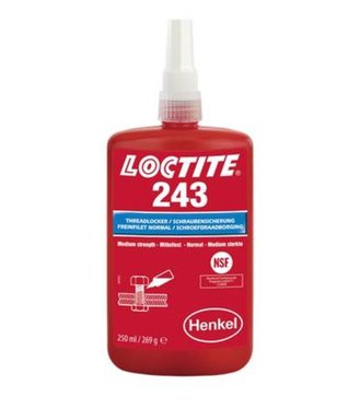 Loctite 243 BC 5ml - lepidlo na zaisťovanie skrutiek so strednou pevnosťou