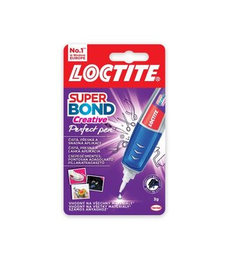 Loctite Super Bond Creative PERFECT PEN 3g - sekundové lepidlo v pere