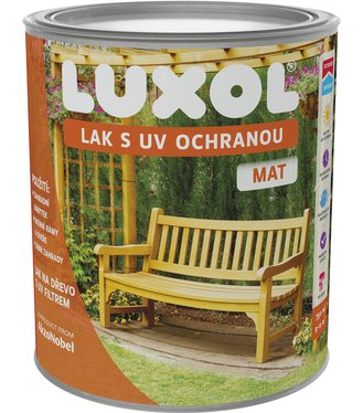 LUXOL Lak s UV ochranou, bezfarebný matný 0,75l