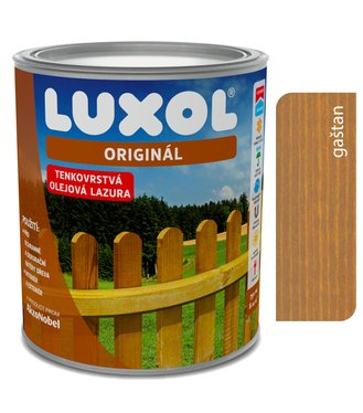 LUXOL Originál gaštan 0020 - Tenkovrstvá lazúra 10l
