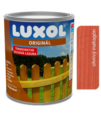 LUXOL Originál ohnivý mahagón 7540 - Tenkovrstvá lazúra 0,75l