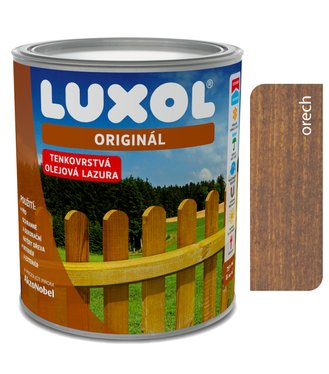 LUXOL Originál orech 0021 - Tenkovrstvá lazúra 4,5l