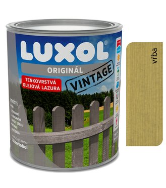 LUXOL Originál Vintage vŕba - Tenkovrstvá lazúra 0,75l