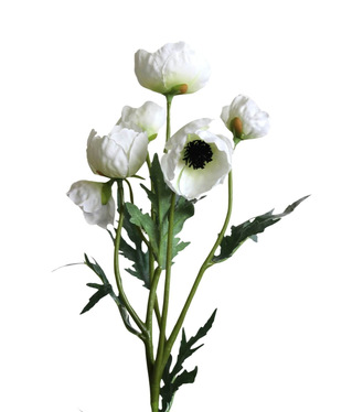 Mak vlčí biely umelý 61cm