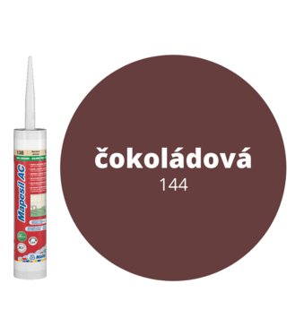 Mapei Mapesil AC 144 sanitárny silikón odtieň čokoláda, 310ml