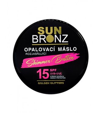 Maslo opaľovacie rozjasňujúce SPF15 s glitrami,maracuja,100ml