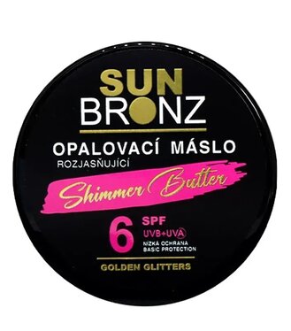 Maslo opaľovacie rozjasňujúce SPF6 s glitrami,maracuja,100ml