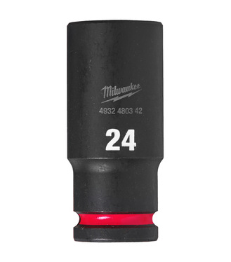 Milwaukee nástrčný kľúč Shockwave 1/2` predĺžený Hex 24mm