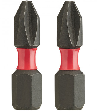 Milwaukee SHOCKWAVE IMPACT DUTY PH2 Šrobovacie bity 25mm, 3ks