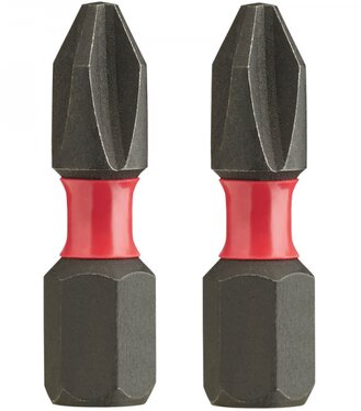 Milwaukee SHOCKWAVE IMPACT DUTY PZ3 Šrobovacie bity 25mm, 2ks