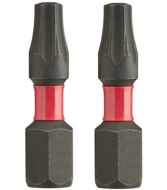 Milwaukee SHOCKWAVE IMPACT DUTY TX20 Šrobovacie bity 25mm, 2ks