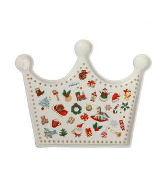 Miska koruna 21x16,5cm porcelán